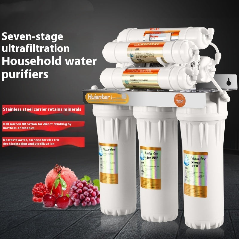 Waterzuiveraar voor huishoudelijk gebruik, filter voor direct drinkwater uit de kraan.