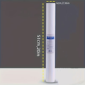 6 stuks 20-inch 1 Micron Universele PP Filterpatroon voor Commerciële Waterzuiveraar Voorfilter